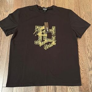 BNWT MENS JUST CAVALLI LOGO T-SHIRT, SIZE M